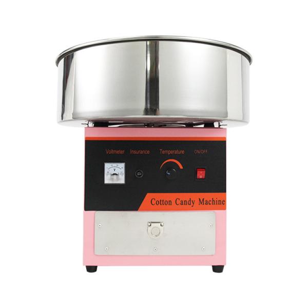 Máquina elétrica de fio de algodão para produção comercial de snacks