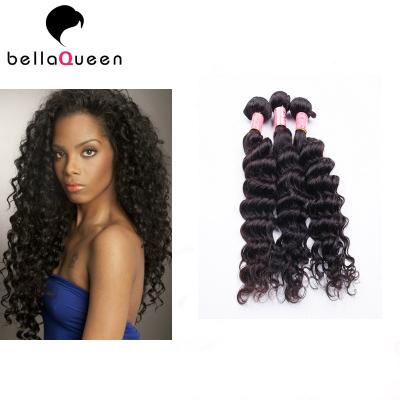 A trança africana especializou a trama profunda do cabelo do Weave 6a Remy para mulheres negras
