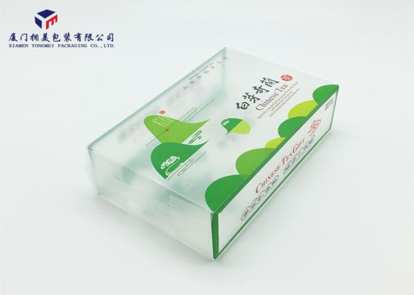 Attractive Custom Printed Plastic Retail Packaging Boxes For Tea Gift 19X5.5X12cm