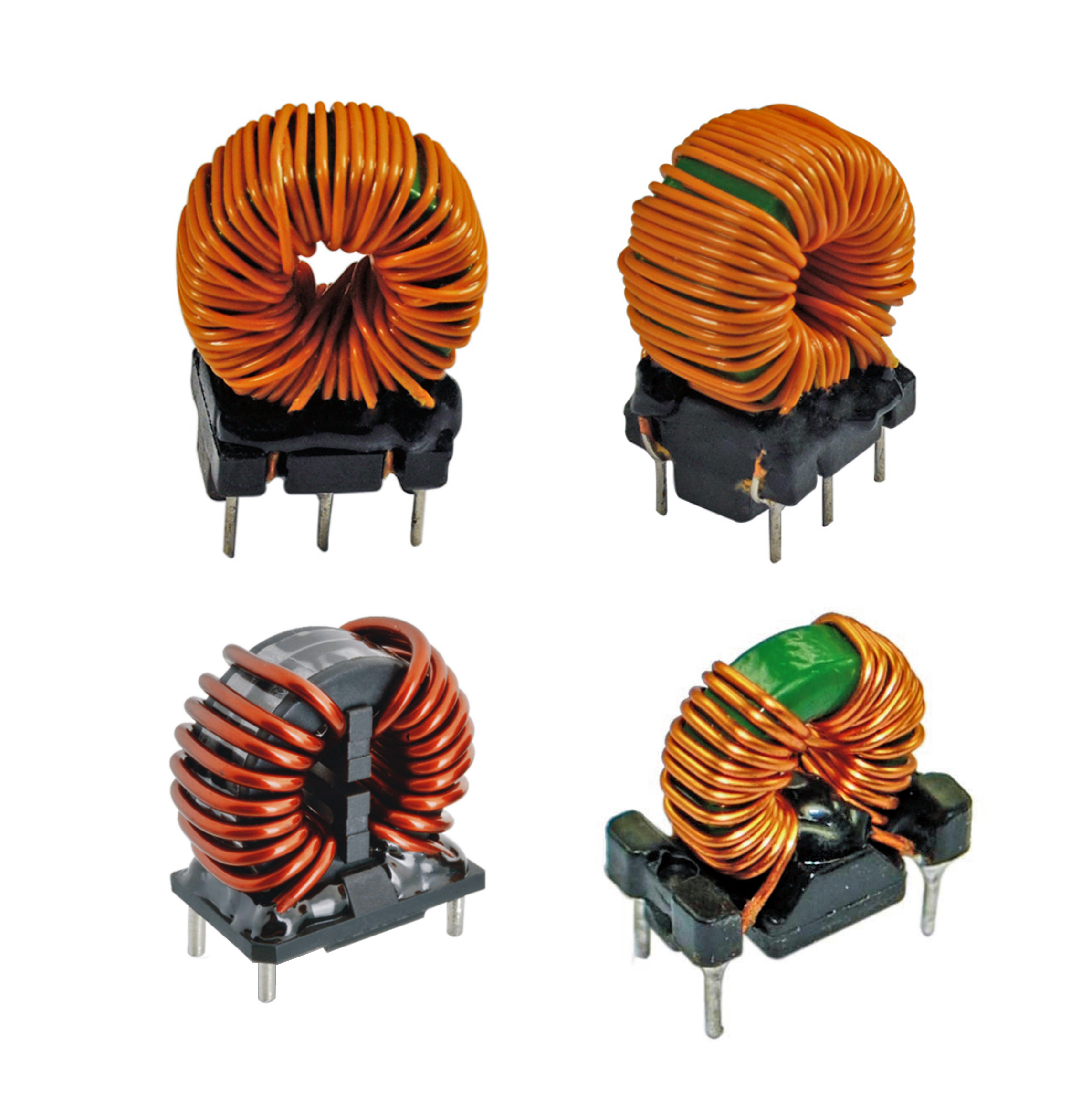 Toroidal дроссель единого режима с основанием PCB/пластмасс