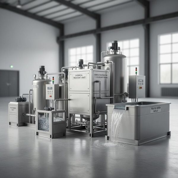 Advanced Sewage Treatment System 95-99% Pollutant Removal Multi-Stage Process Compact to Large Footprint