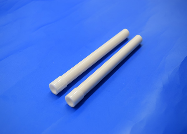 High Polishing Aluminium Zirconia Ceramic Parts / Ceramic Bottle Caps Threaded