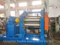 Máquina Calandra de 3 Rodillos para la Producción de Neumáticos, Equipos de Calandrado para Láminas de Caucho