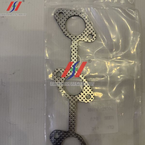 37560-12360 Exhaust Manifold Gasket - for Kubota V1505 Engine Mechanical Parts