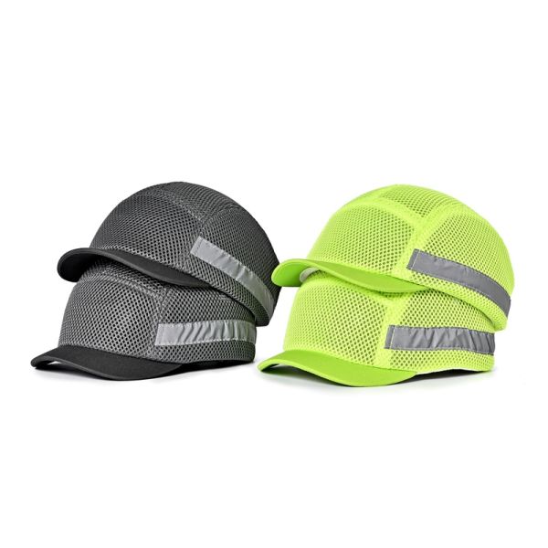 Short Brim Safety Bump Cap Baseball Style With CE EN812 guangzhou supplier