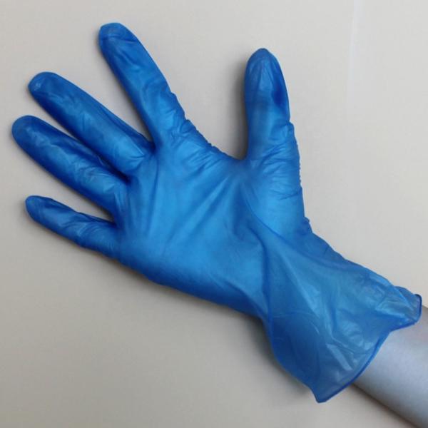 Waterpoof Harmless Disposable Vinyl Glove 9 Inches Durable For Dyeing