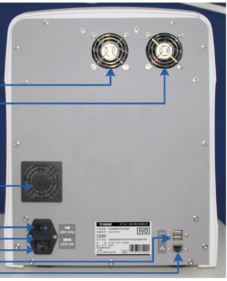 Portable Quantitative Real Time PCR Detection System DNA Testing Machine PID DSP Control