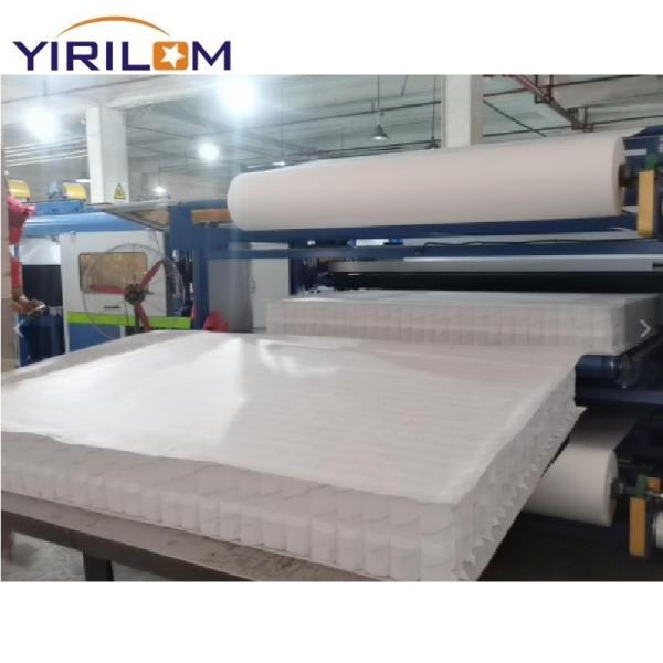 2.0mm Pocket Mattress Spring Coil Quilted Fabric Cover Material