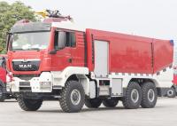 6x6 ARFF incendie d'aéronefs le camion de combat avec l'eau 10T et la mousse 1T