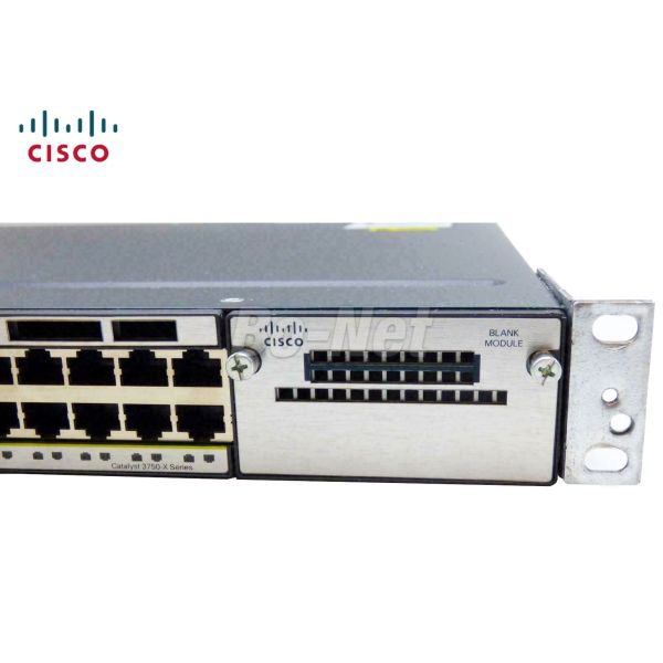 Used Layer 3 48 Port Gigabit Ethernet Switch WS-C3750X-48T-E 3750X AC 120/230V