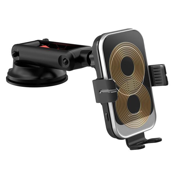 IPhone 13 Pro Qi Car Wireless Charger 110-205KHz For Samsung Z Flip3 15W