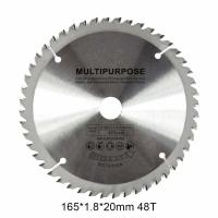 165mm 48T TCT Circular Saw Blade for Wood and Metal Cutting