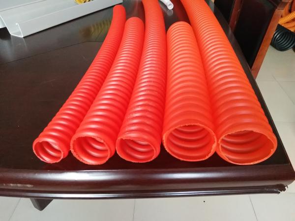 PE PP HDPE Carbon Spiral Pipe Machine With 380V 50HZ Power Supply