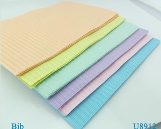 CE ISO Approved Disposable Patient Bibs for Dental Use Sterilization Pouch Packing
