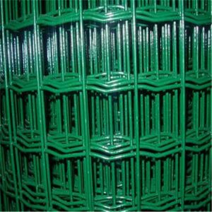 ISO9001 Certified Galvanized PVC Coated 50x50mm Garden Wire Fencing - PVC Euro Wire Mesh Fence