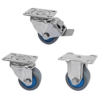 Dajin TPR Stainless Steel Casters Wheels 50mm High Load Capacity 150kg