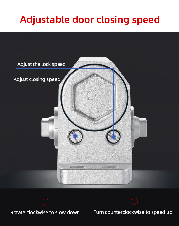 45-65кг Максимальный вес двери безопасное применение Авто Сдвижное дверное закрывающее устройство в алюминиевом сплаве