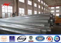 9m 12m 16m Pó de aço galvanizado com betume e braços cruzados