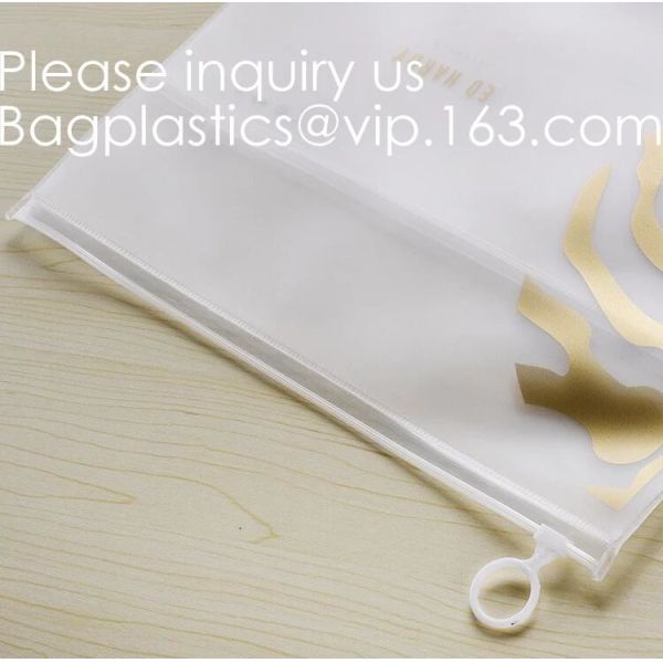 Eco-Friendly Transparent Soft EVA Plastic Cosmetic Packaging Bags With Zipper Top,EVA Plastic Durable Cosmetic Bagease