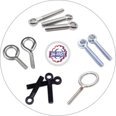 Grau 8.8 Galvanizado Negro Pesado Oval Sheep Soldering I parafuso com O-Ring DIN 444 SS 304 DIN444 Parafuso Ocular