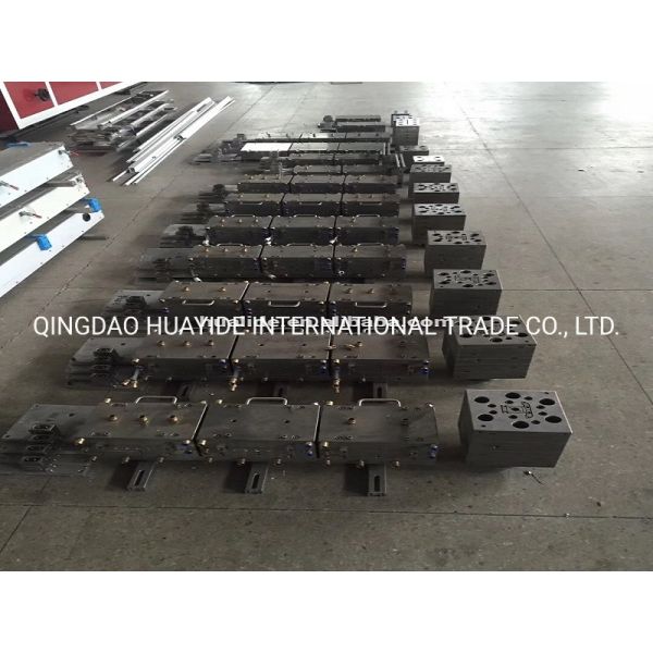 180mm-600mm UPVC Profile Extrusion Machine Plastic Profile Extrusion Equipment