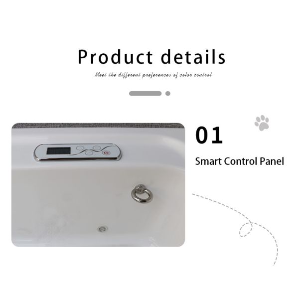 Ванна SPA любимца ODM для собаки холя акриловые материальные 10 шариков лампы