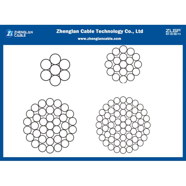 477MCM 37/2.88mm AAC All Aluminum Alloy Conductor ASTM B231/231M IEC61089
