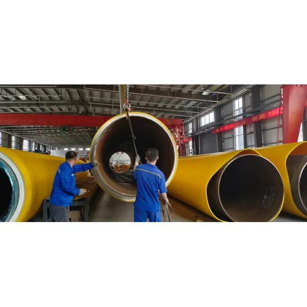 High-Efficiency Computerized HDPE Jacket Pipe Extrusion Line with Vacuum Calibration for Pre-Insulated Pipe Casing Production