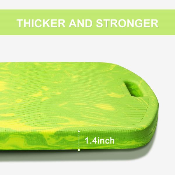 2022 WOOWAVE Water Saddle Floats for Pool Swimming Green 8KGS Package Weight EVA Foam