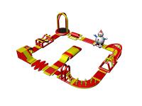Parcs aquatiques flottants gonflables anti-UV