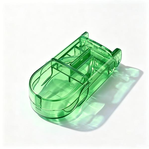 Pocket Tablet Splitter Clear View Pill Cutter Case Smart V Holder Medicine Slicer Device Wholesale Price Vitamin Divider
