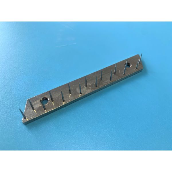 Stenter Machine Parts Bruckner Stenter Pin Bar 58mm Center Distance Standard Brass Plate Customized Accepted