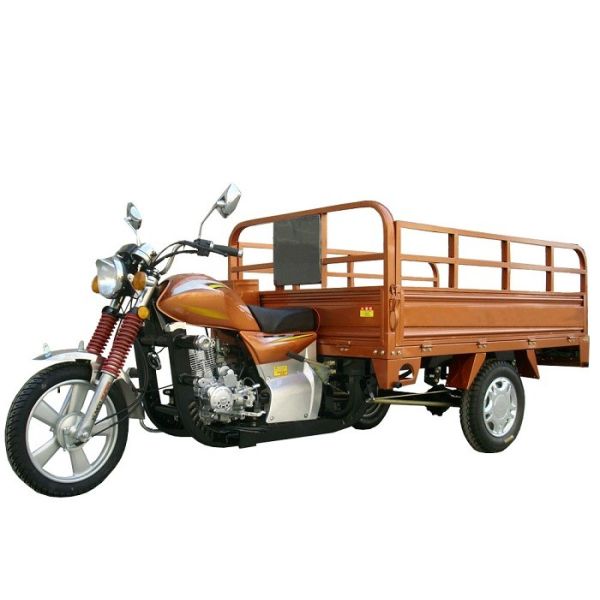 250cc Three Wheel Cargo Motorcycle , Cargo Motor Tricycle Air Cooling Engine
