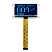 PCBA 付き 2.7 インチ PMOLED ディスプレイ モジュール、解像度 128*64、24 ピン パラレル /I2C 4 線式 SPI インターフェイス