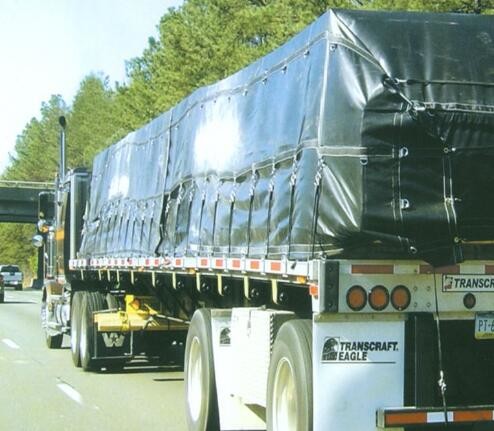 Настраиваемая 750 грамм ПВХ крышка для грузовиков, водонепроницаемая крышка для грузовиков 1000D X 1000D крышки для наружного оборудования