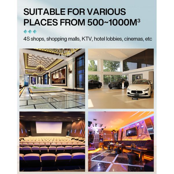 New Design Wholesale Wall Mounted Electric Portable Scent Aroma Diffuser Machine Essential Oil Blue Tooth Scent Diffuser