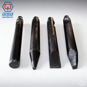 Guchuan Chisel For Construction/Mining/Demolition Excavator Spare Parts SB Series Hydraulic Breaker SB81/SB121/SB131/SB151