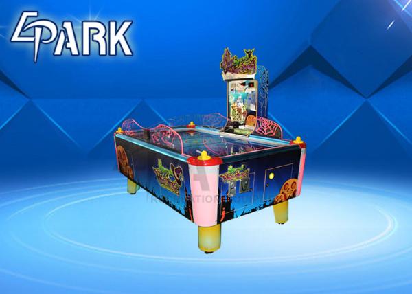 220V Coin Operated Arcade Machines  ,  Automatic Irregular Out Balls Wrist Shot Air Hockey Table