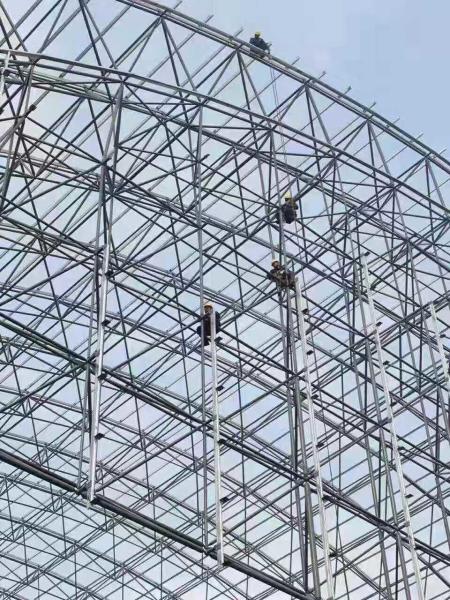 Stable Prefab Steel Structure Building Metal Frame Workshop With Administration Office