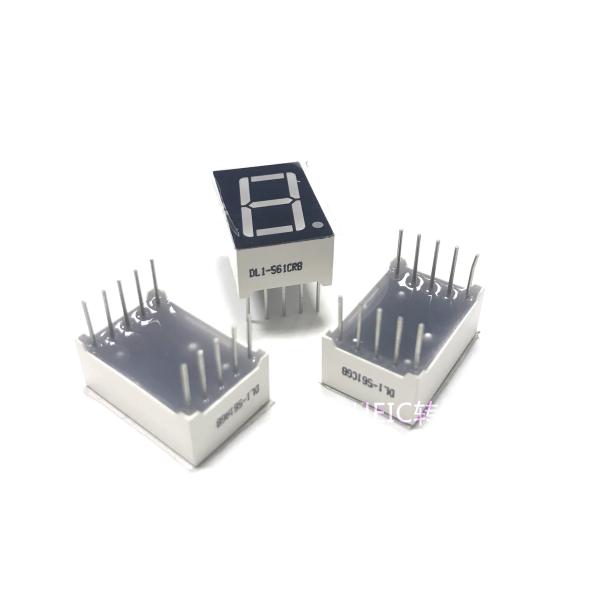 0.56 Inch Single Numeric Digit LED Display 40mcd DIP LED Display
