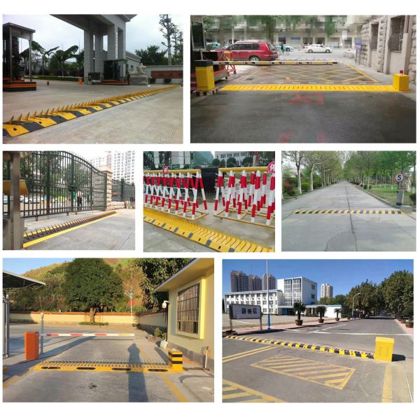 25mm Thickness Automatic Road Blocker A3 Steel Road Safety Traffic
