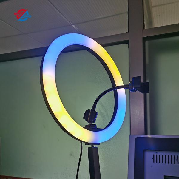 Photobooth portátil de 16 cm para festas 360° rotação automática
