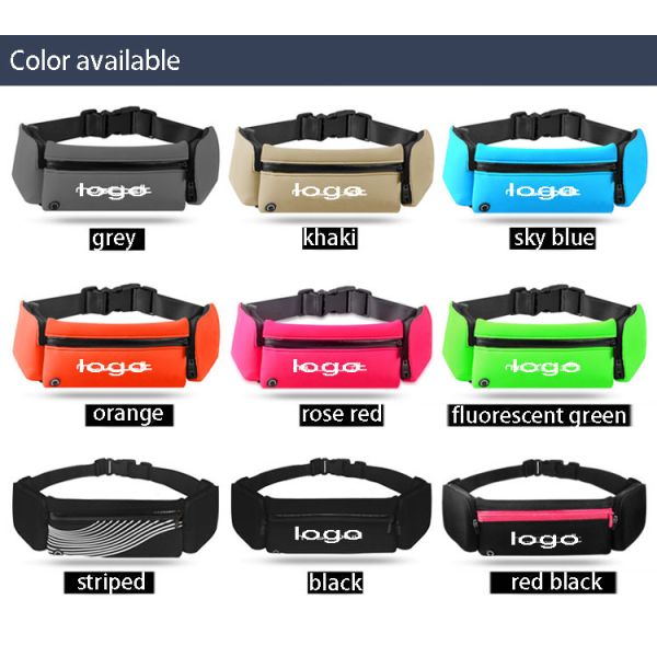 Marathon running outdoor multifunctional exercise equipment mobile phone fanny pack waist bags