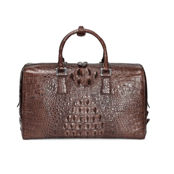 New crocodile-skin business travel carry-on handbag male high-end big volume business travel luggage briefcases