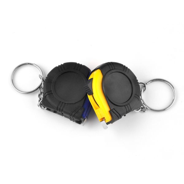 1m 3ft Mini Steel Tape Measure Retractable With Rubber Cover