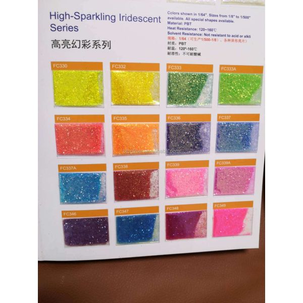 Bulk Polyester Fine Glitter Thousand Choices Offered for Matte Holographic Resin Craft