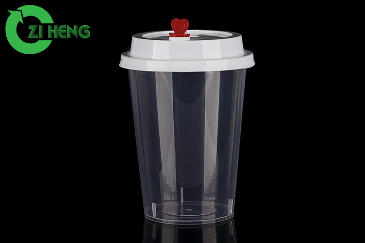 Крышки напитка бумажного стаканчика круглые пластиковые не разливают теплостойкий диаметр 90мм