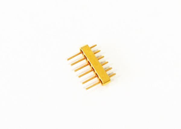 Vidro hermético de 6 pinos para metal os encabeçamentos do Multi-pino dos conectores do selo que espaçam 1.27mm