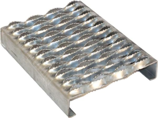 Perforated Grip Strut Anti Slip Metal Stair Treads For Workway Platform / Vehicle Steps