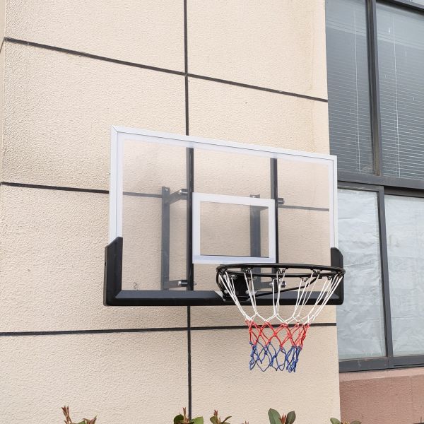 110 cm Adult kids wall mounted basketball hoop backboard and rim